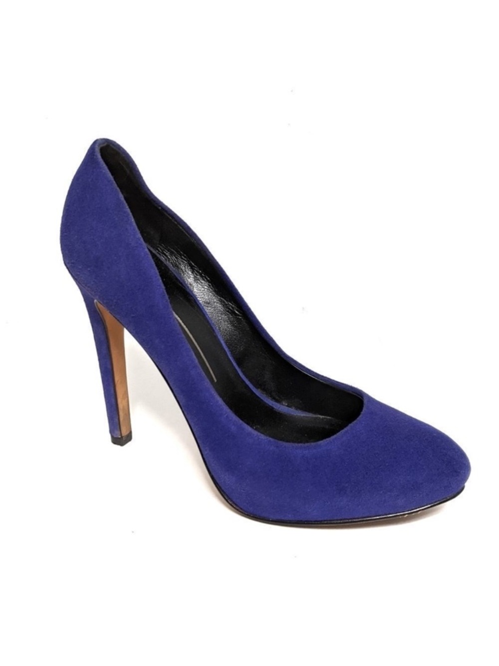 DOLCE VITA Suede Platform Almond Toe Heels 7.5